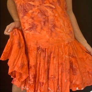 Bali Batik hand painted dress Medium